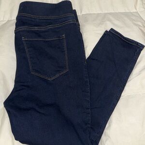 Old Navy Women’s Dark Blue Jeggings - Classic Stretch Denim